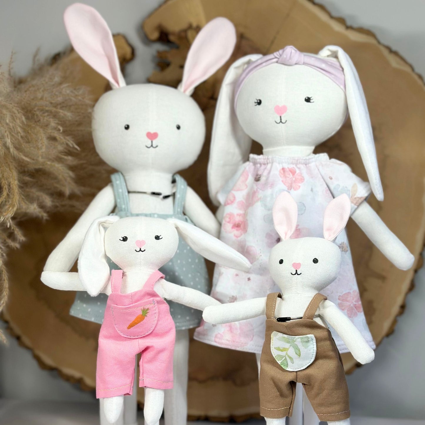 Poupée de chiffon Lapin - Madame Lapine