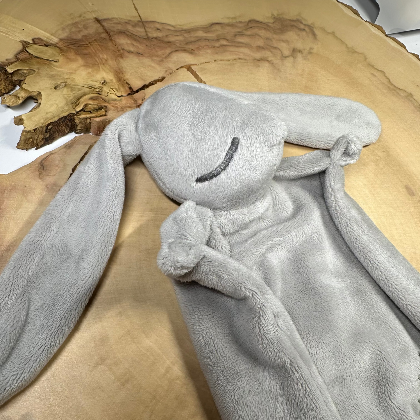 Doudou Lapin gris