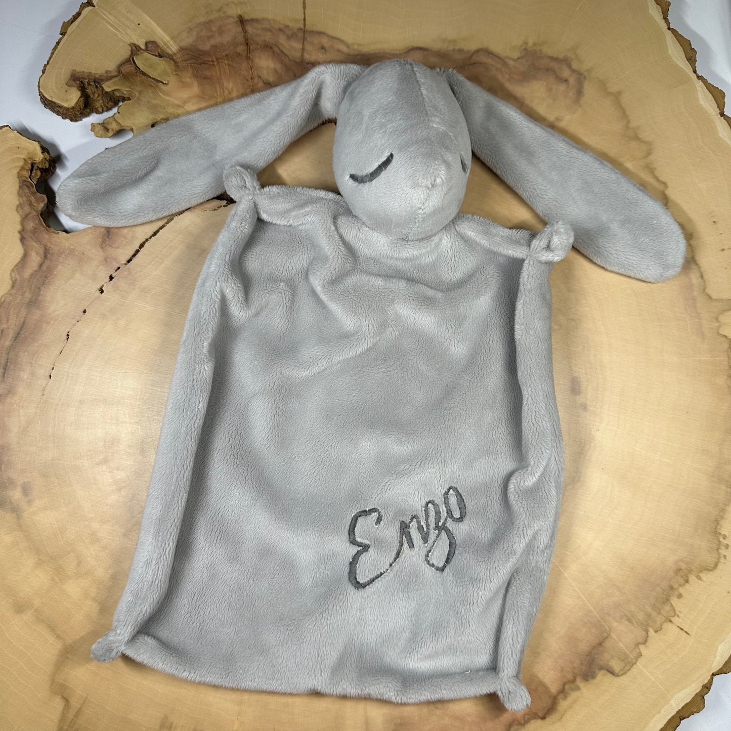 Doudou Lapin gris