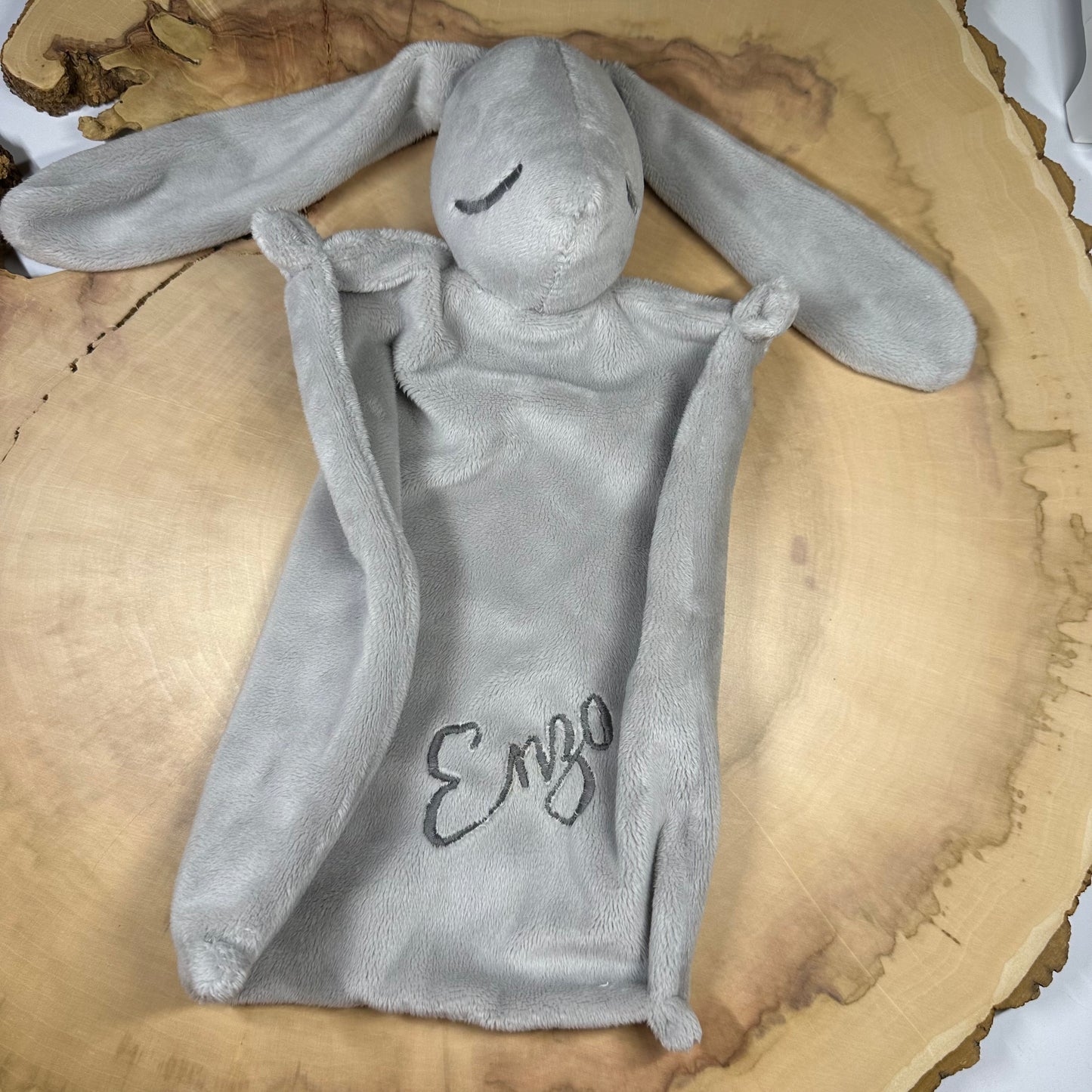 Doudou Lapin gris