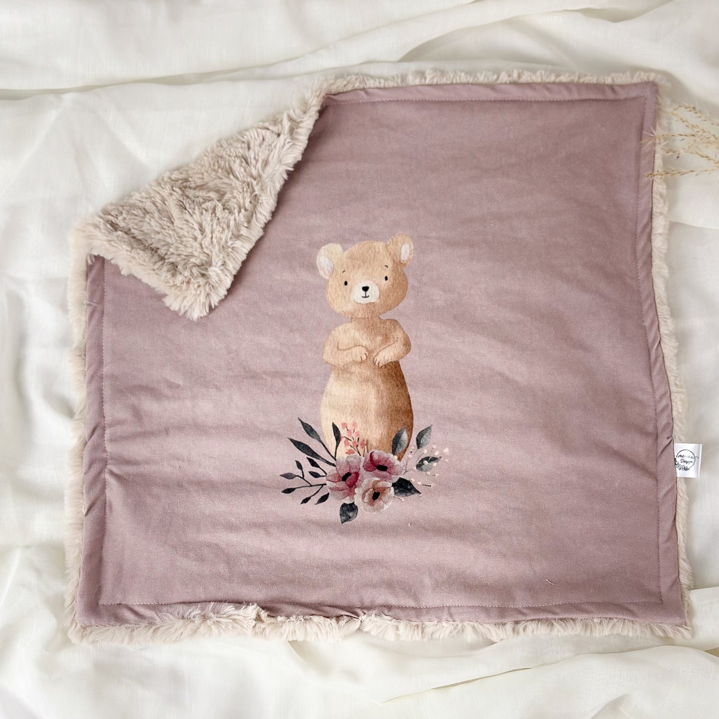 Toudoux plat - Doudou à serrer pour bébé
