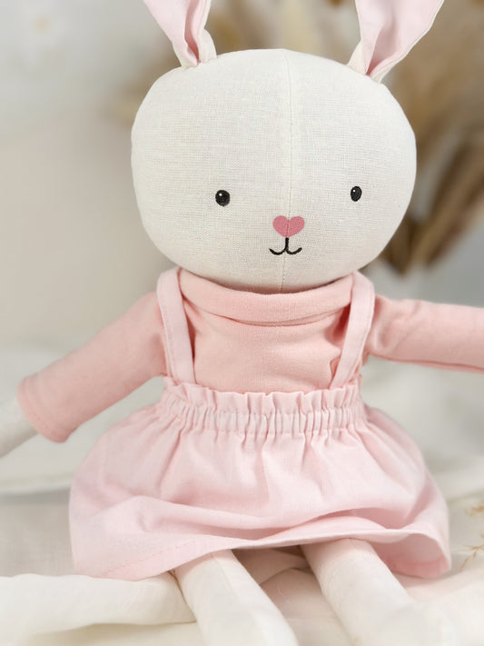 Poupée de chiffon artisanale – Lapin