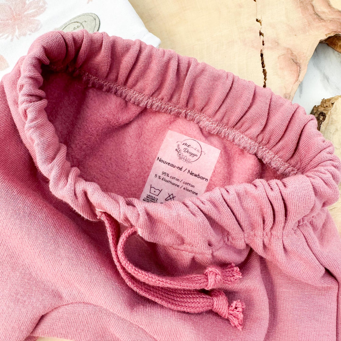 Chandail et pantalon | Ours et fleurs