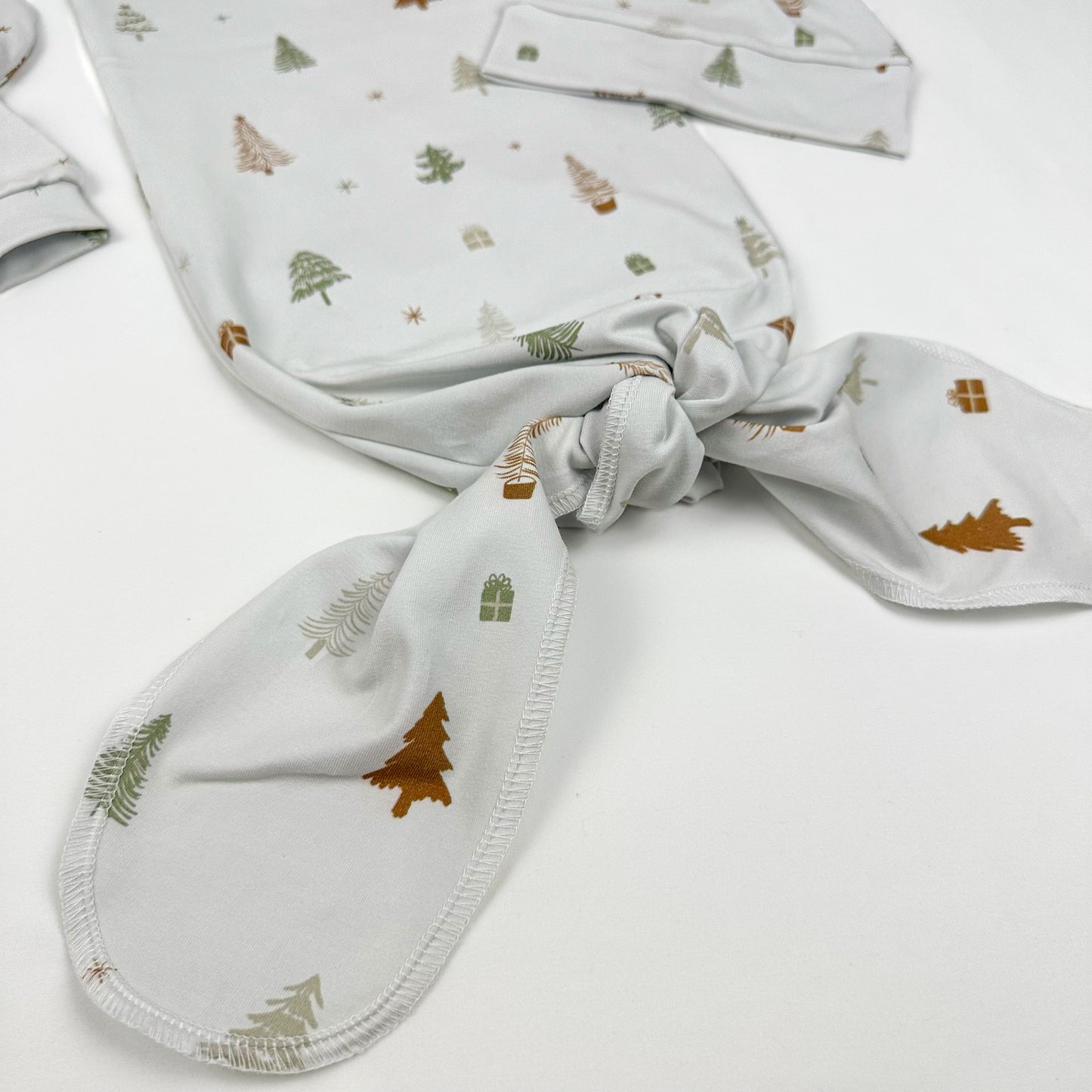 Ensemble noué nouveau-né - Sapins
