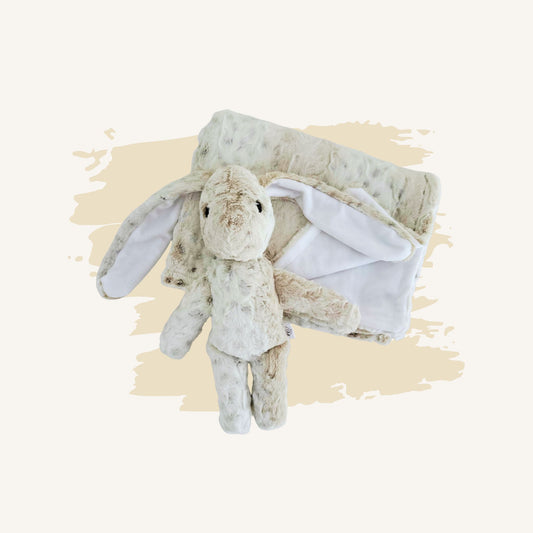 Peluche lapin - personnalisée
