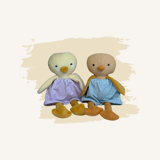 Poupée de chiffon Poussin