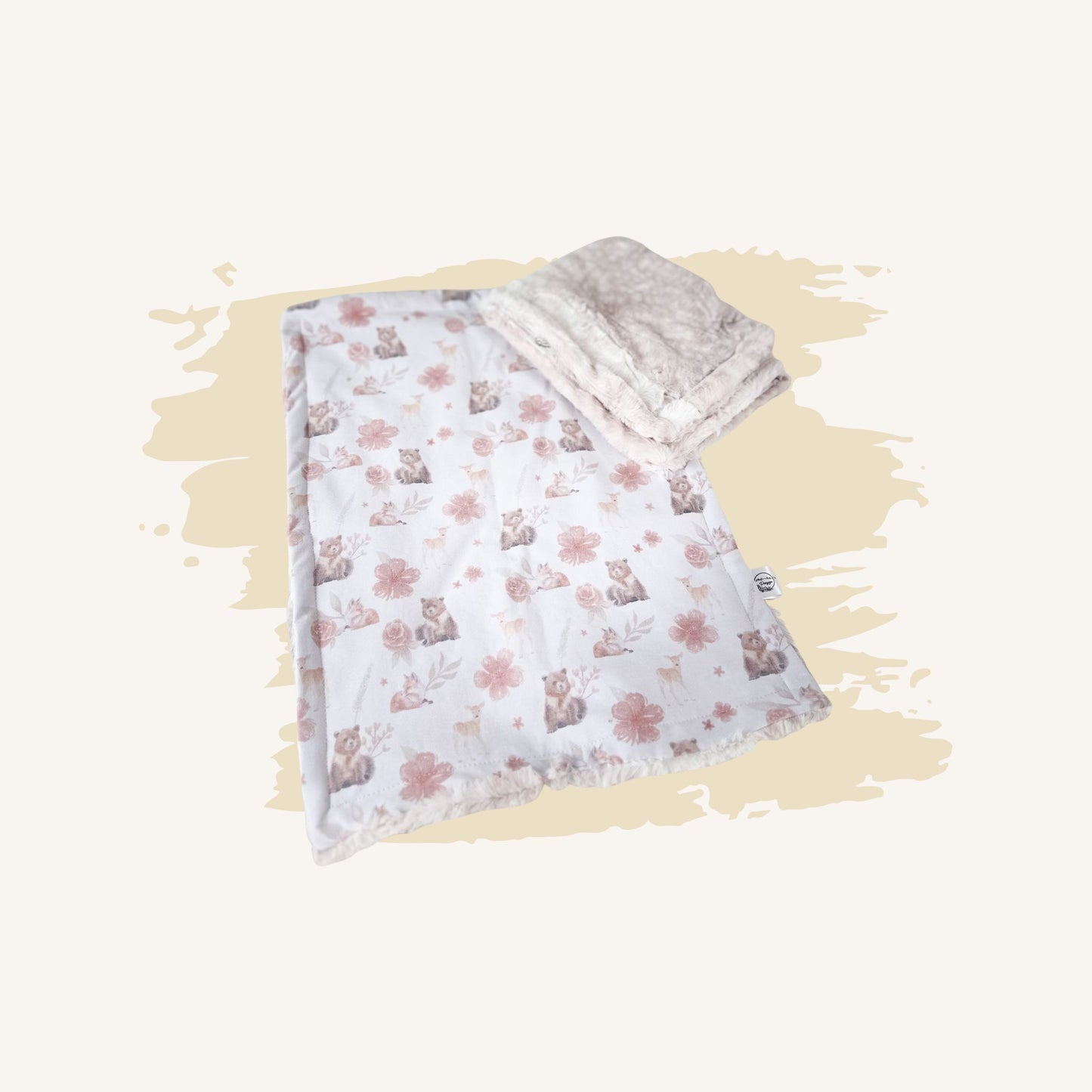 Toudoux plat - Doudou à serrer pour bébé