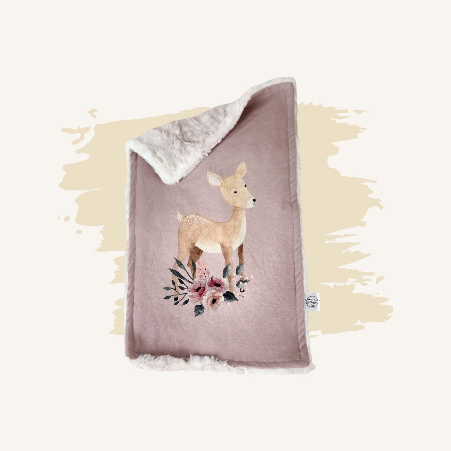 Toudoux plat - Doudou à serrer pour bébé