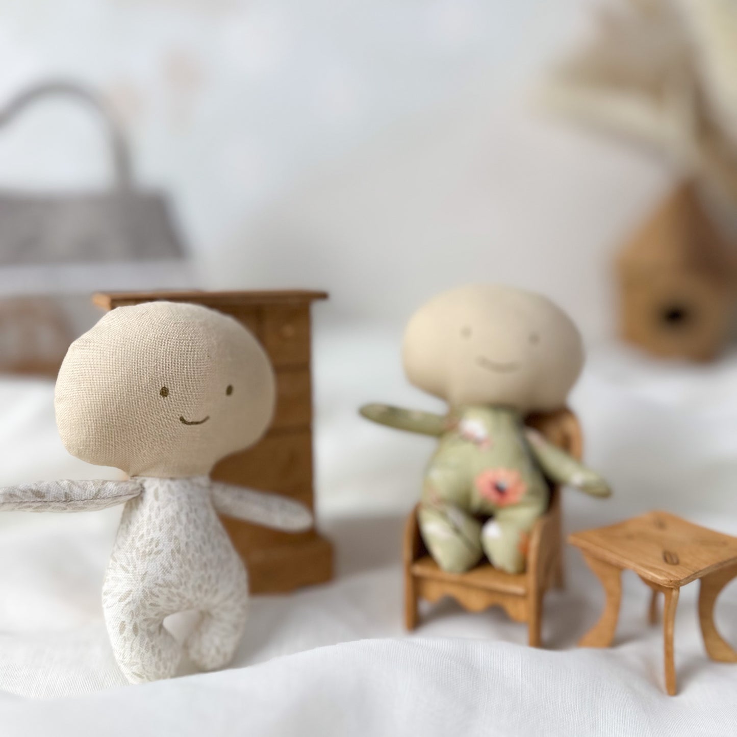 Poupée de chiffon artisanale – Bébé