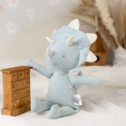 Poupée de chiffon artisanale – Dinosaure