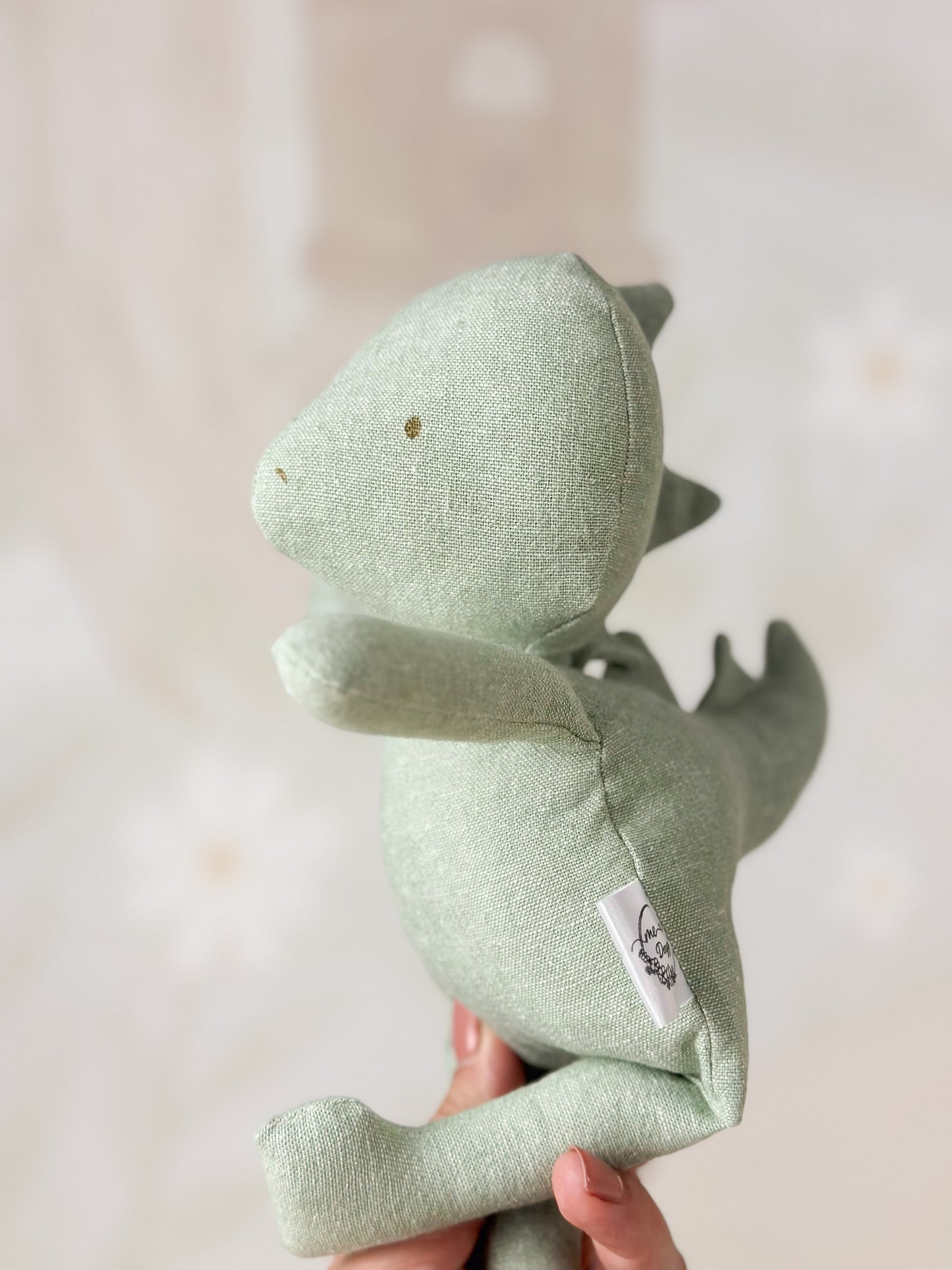 Poupée de chiffon artisanale – Dinosaure
