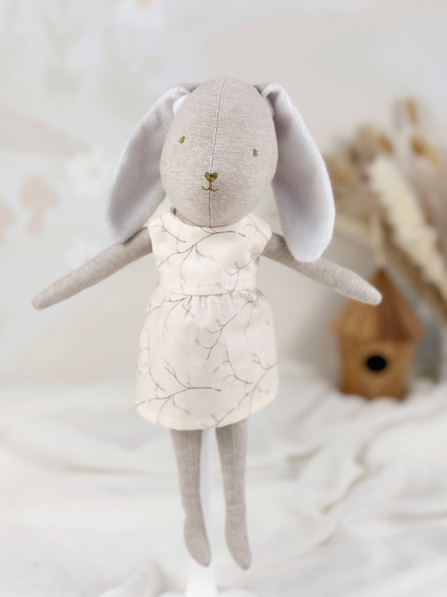 Poupée de chiffon artisanale – Petit Lapin