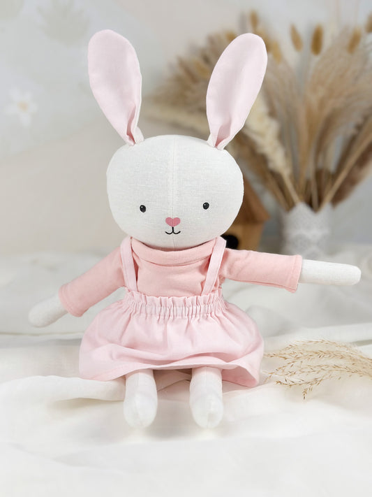 Poupée de chiffon artisanale – Lapin