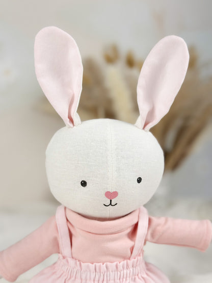 Poupée de chiffon artisanale – Lapin