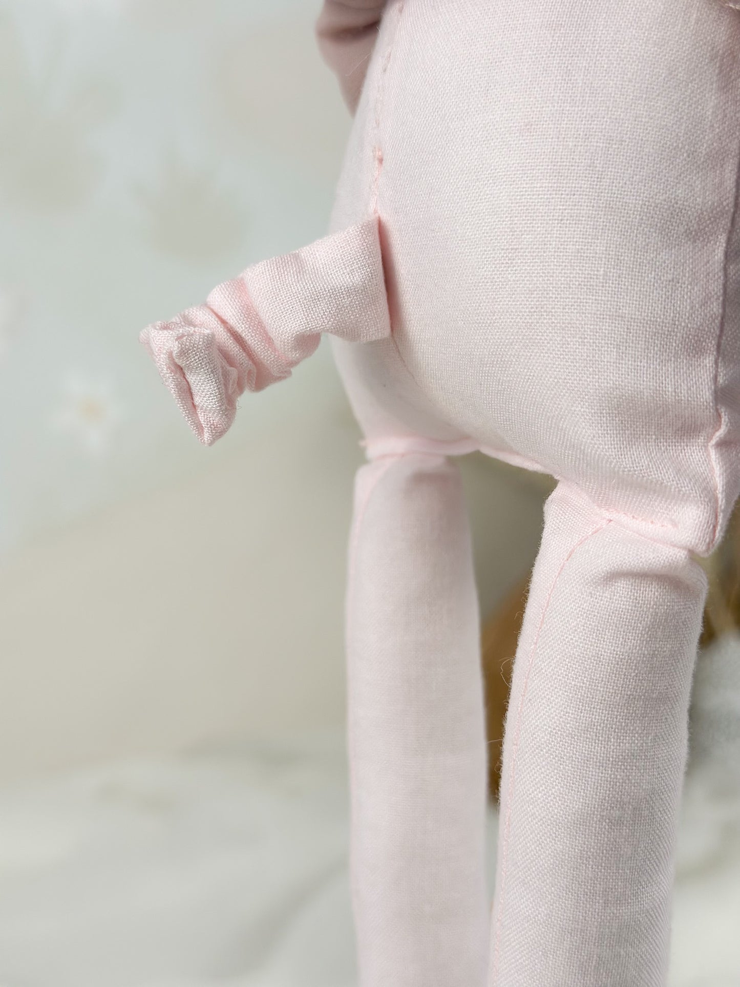 Poupée de chiffon artisanale – Cochon