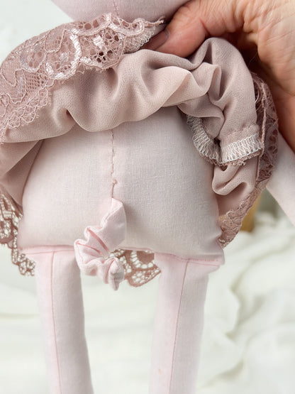 Poupée de chiffon artisanale – Cochon