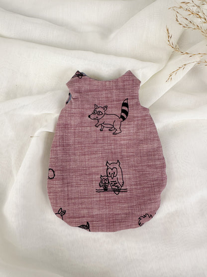 Gigoteuse pour poupée de chiffon 7"
