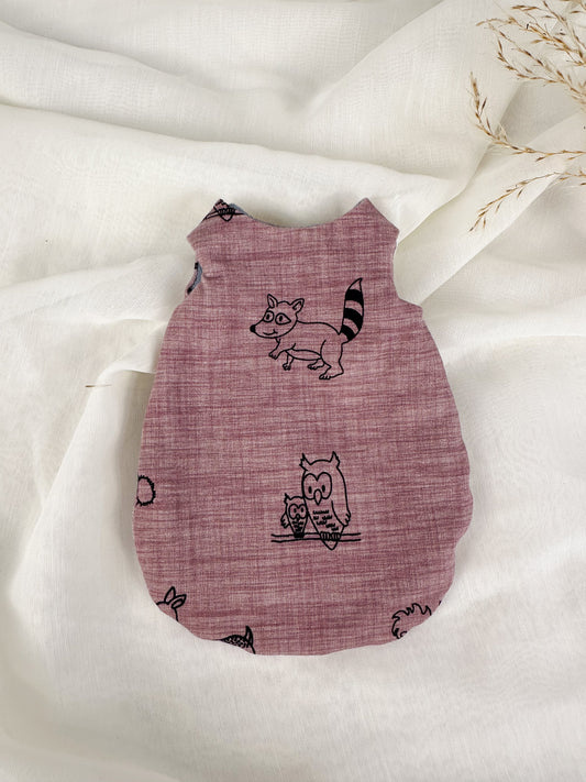 Gigoteuse pour poupée de chiffon 7"