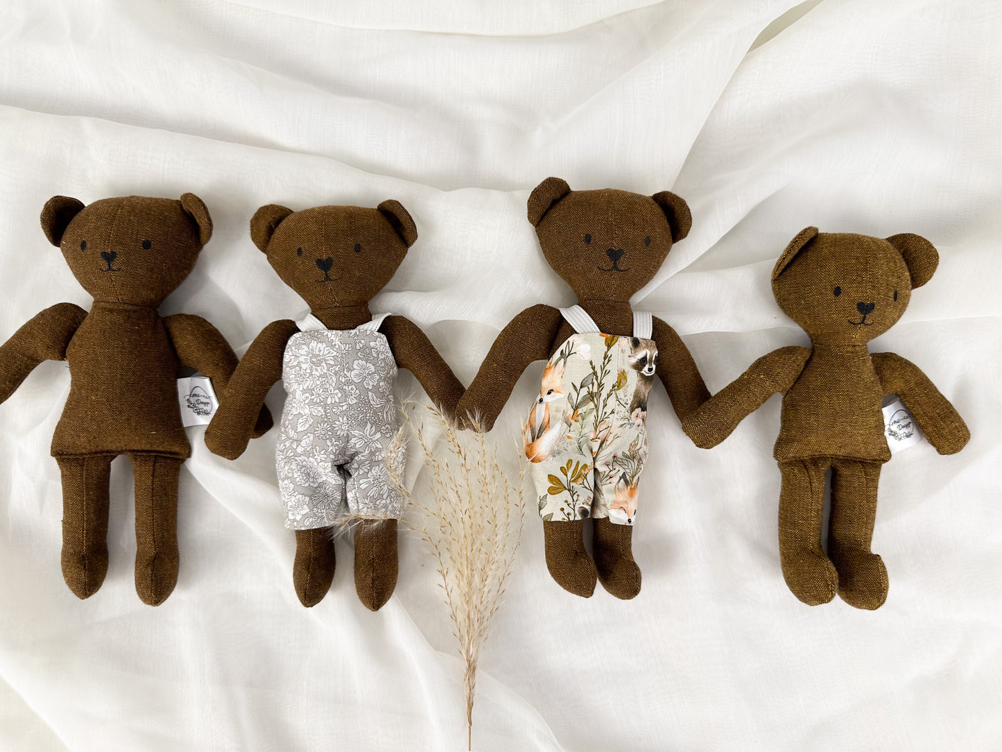 Poupée de chiffon artisanale – Bébé Ours