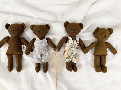 Poupée de chiffon artisanale – Bébé Ours