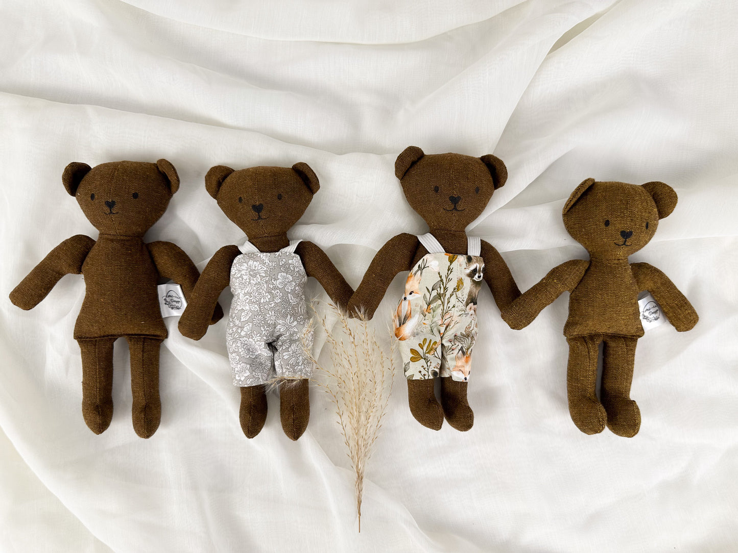 Poupée de chiffon artisanale – Bébé Ours