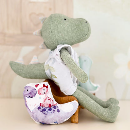 Poupée de chiffon - Dinosaures