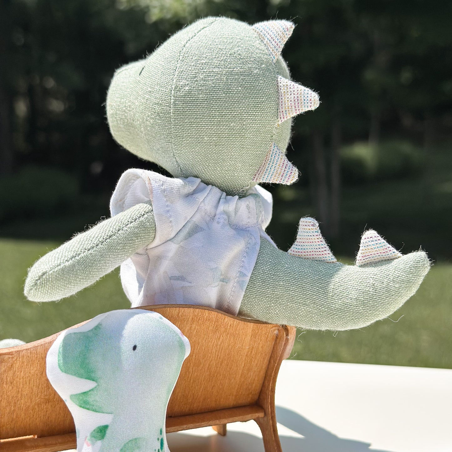 Poupée de chiffon - Dinosaures